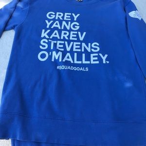 Oversize Grey’s Anatomy sweatshirt